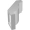 Ekena Millwork 3-in. W x 6-in. D x 10-in. H Copenhagen Architectural Grade PVC Knee Brace BRCP03X06X10CHG - alternate 3